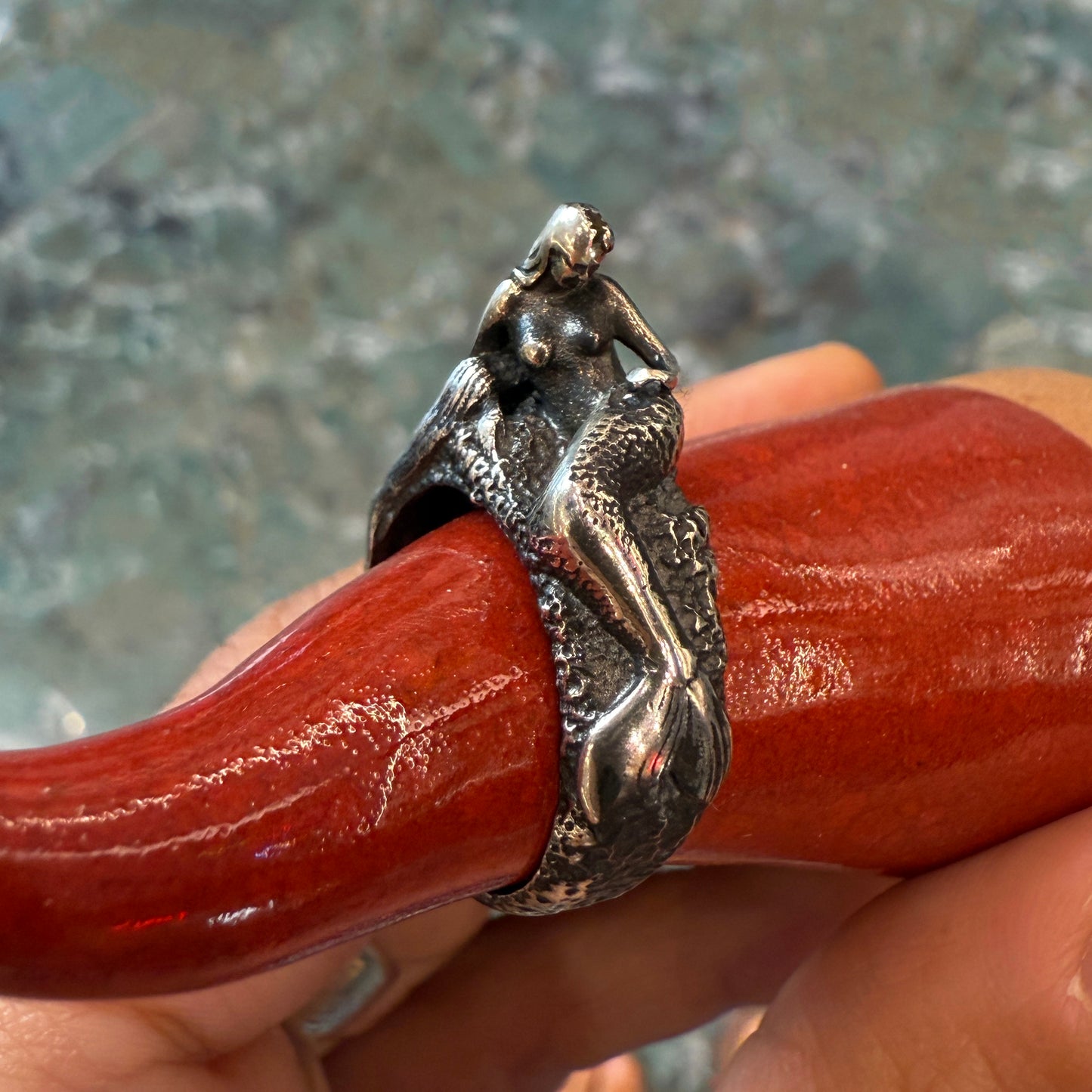 Anello Sirena Parthenope 3D