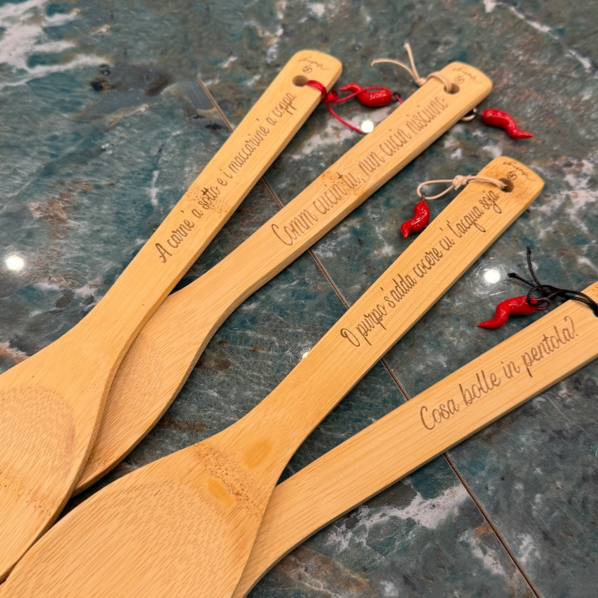 Cucchiaio di legno personalizzabile