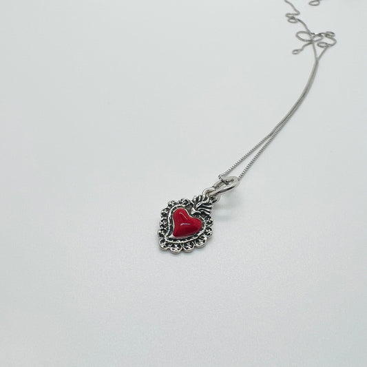 Ciondolo cuore sacro