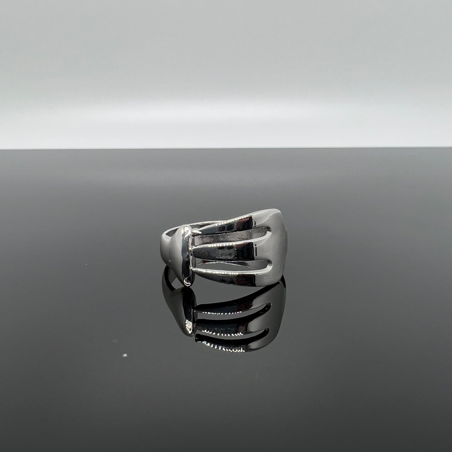 anello forchetta argento
