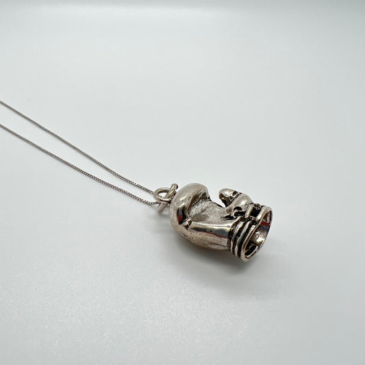 ciondolo guantone da boxe