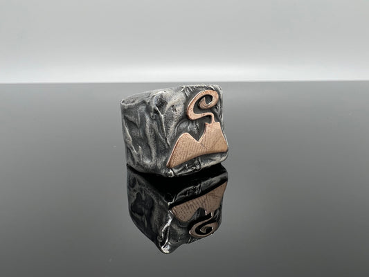 anello quadrato Vesuvio big