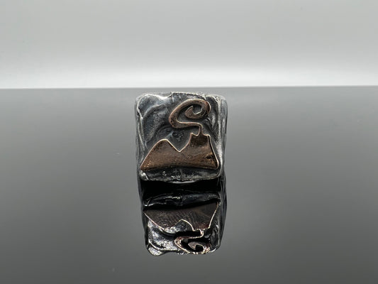 anello quadrato Vesuvio big