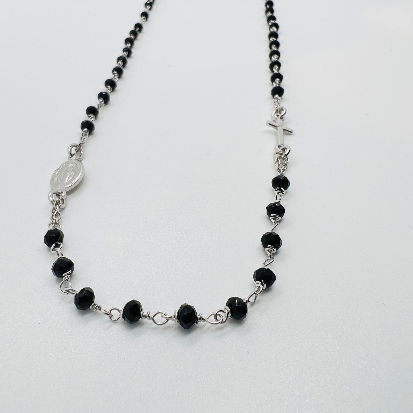 Collana argento Rosario brasiliano classic