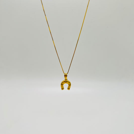 Collana argento Ferro di cavallo