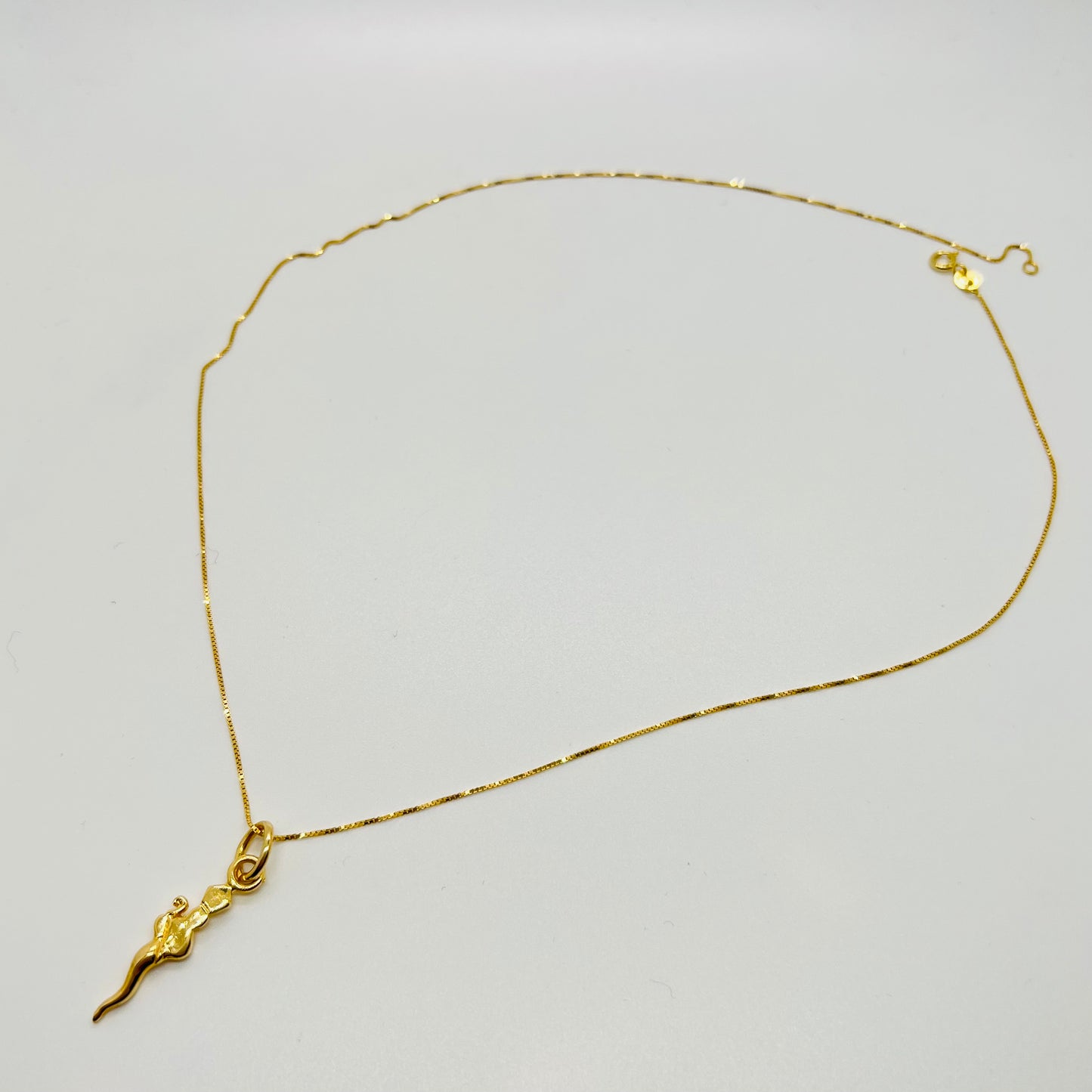 Collana argento Corno San Gennaro