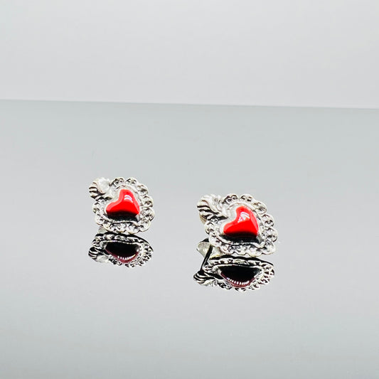 Orecchini lobo cuore sacro On