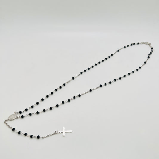 Collana argento Rosario classic
