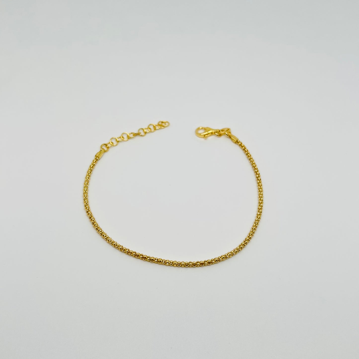 bracciale argento popcorn