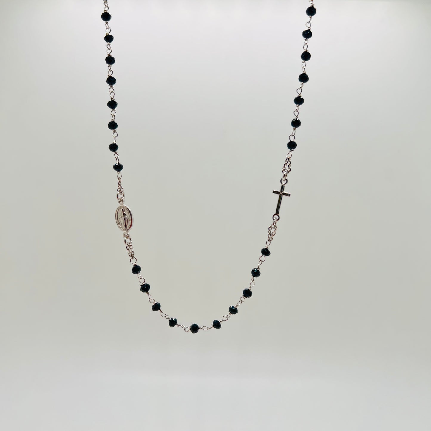 Collana argento Rosario brasiliano classic