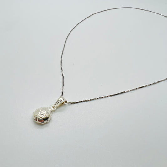 Collana argento Coccinella