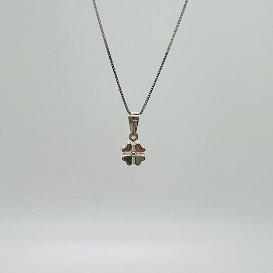 Collana argento quadri