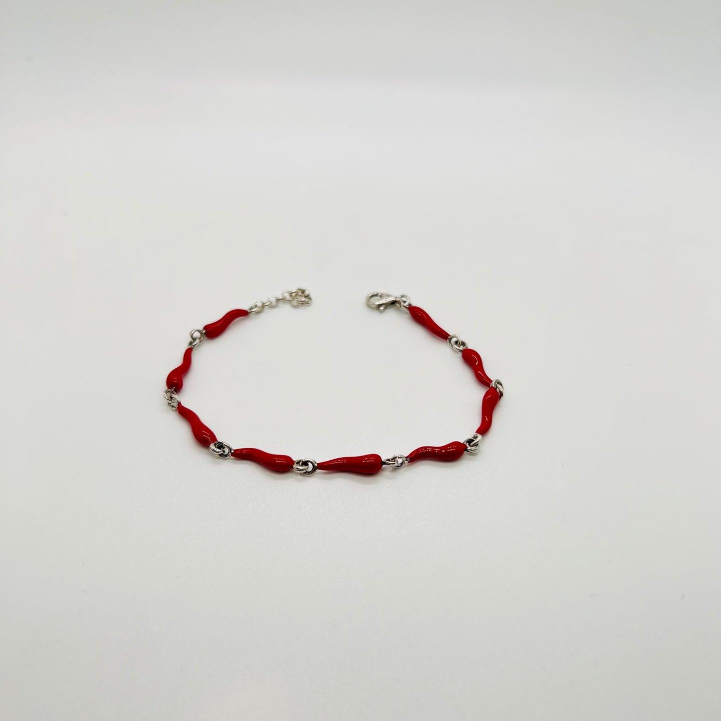 Bracciale argento Cornetti