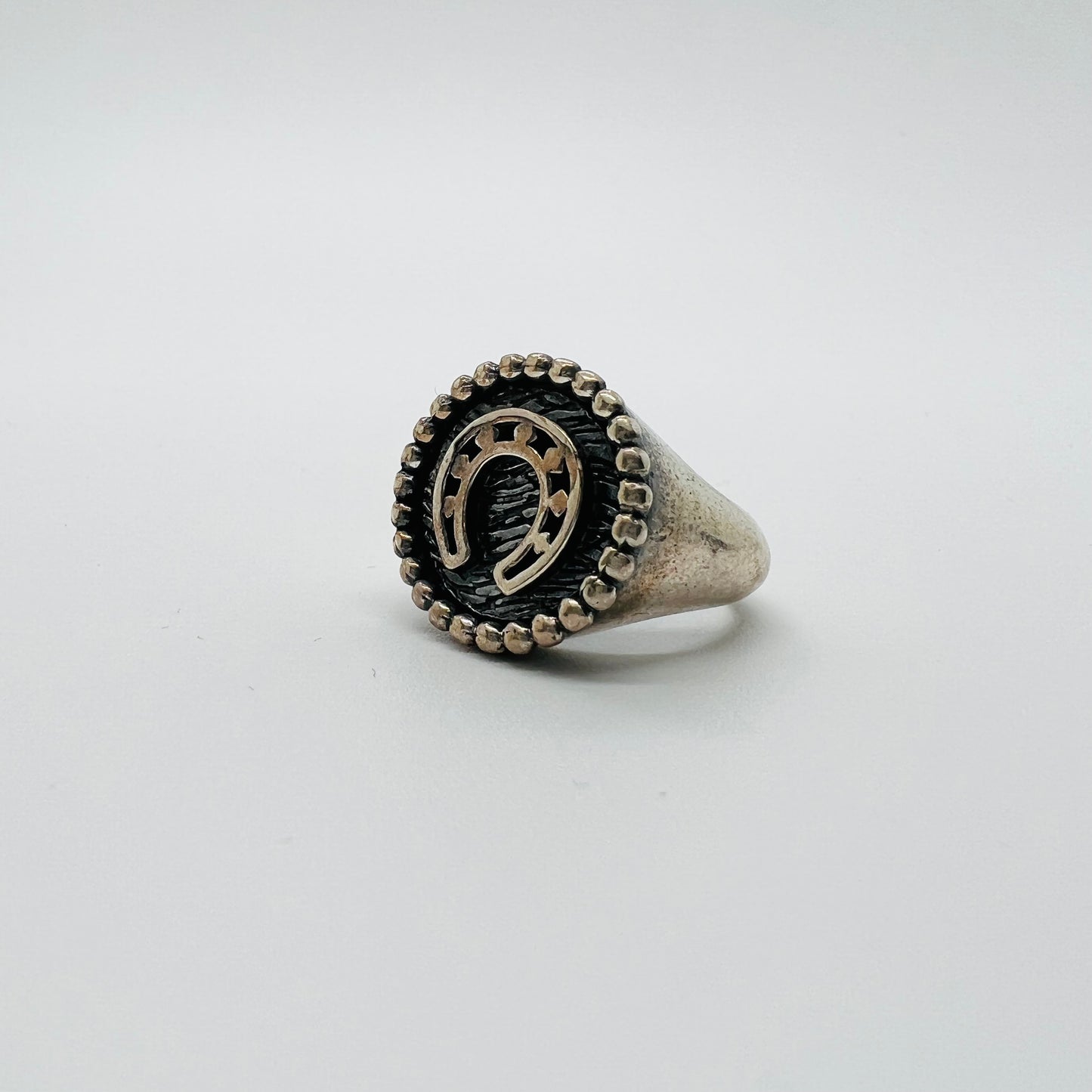 anello chevalier ferro di cavallo puntell