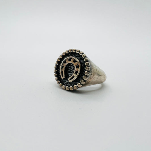 anello chevalier ferro di cavallo puntell