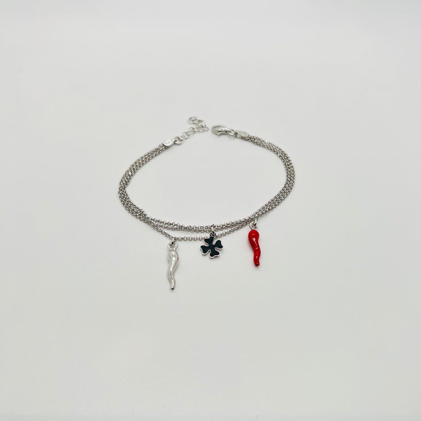 Bracciale argento Three Power