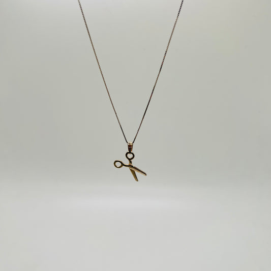 Collana argento Forbice Barber