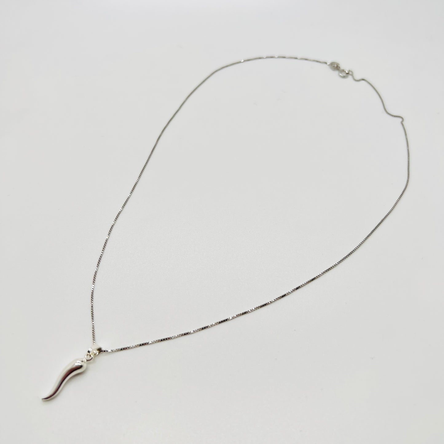 Collana argento Corno Classic