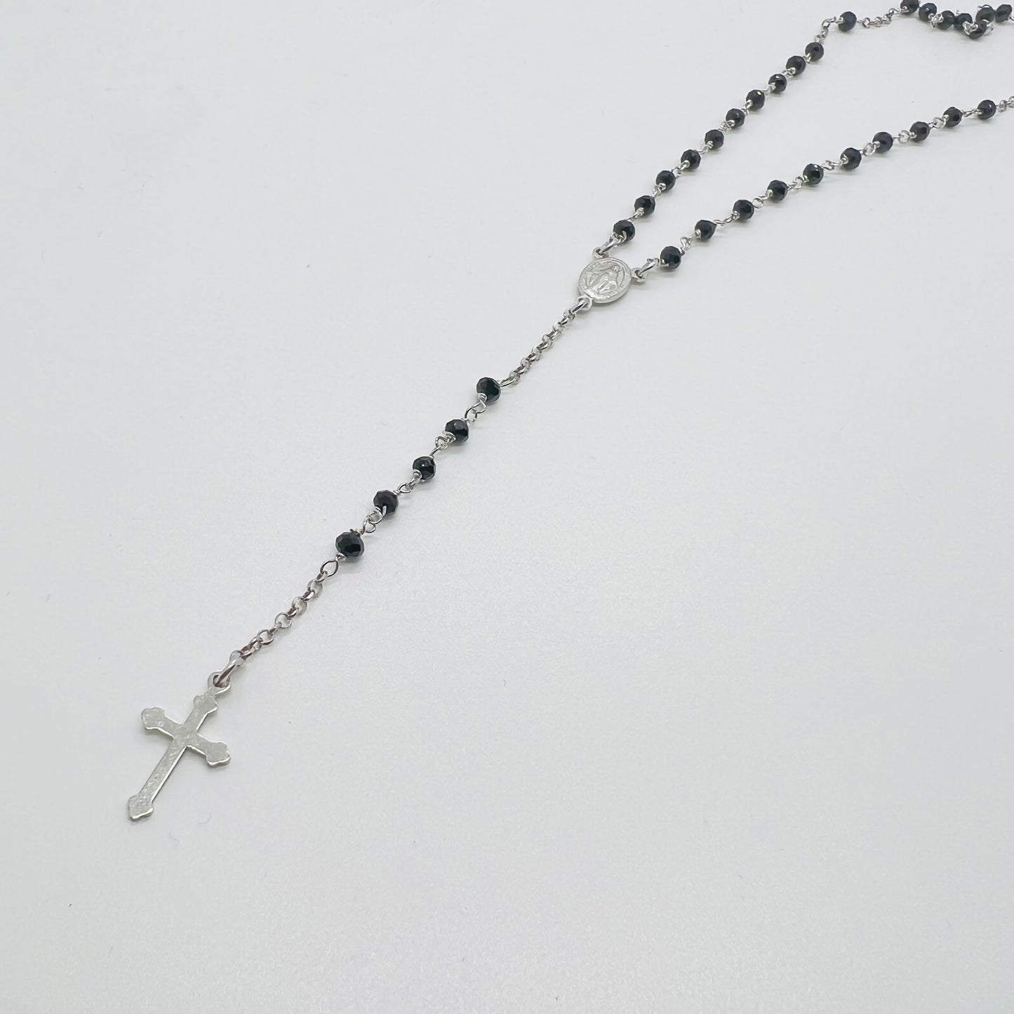 Collana argento Rosario classic