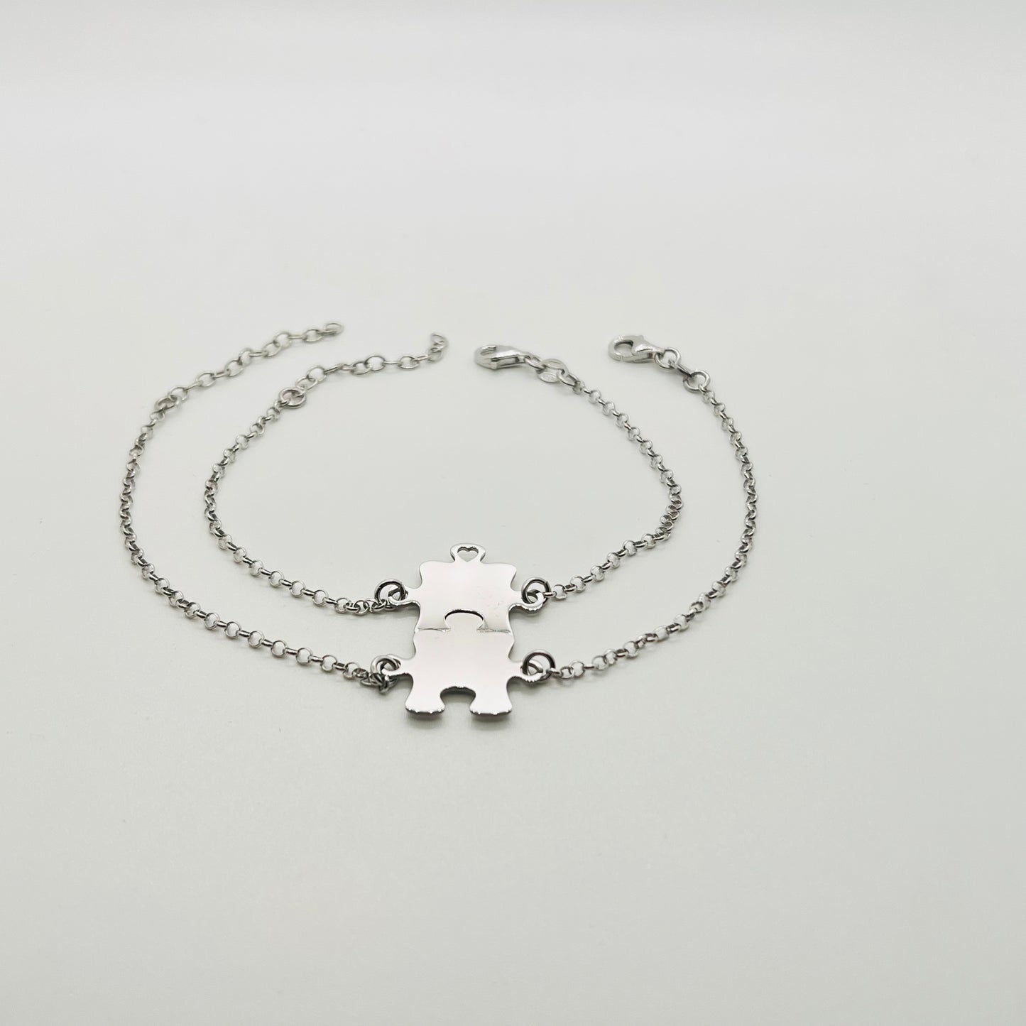 Bracciale argento puzzle divisibile