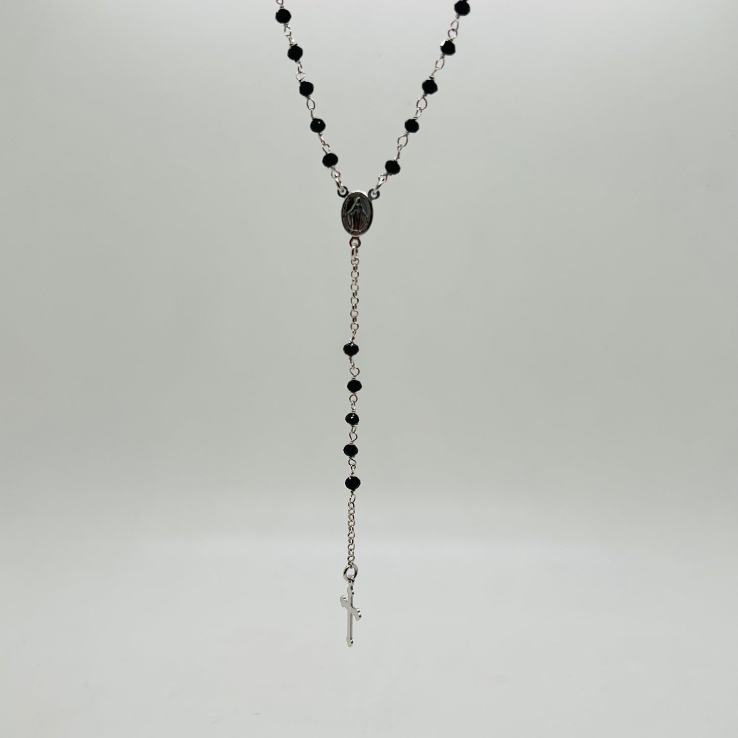 Collana argento Rosario classic
