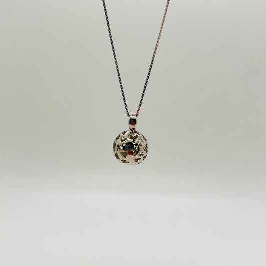 Collana argento Chiama angeli campanella