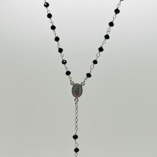 Collana argento Rosario classic