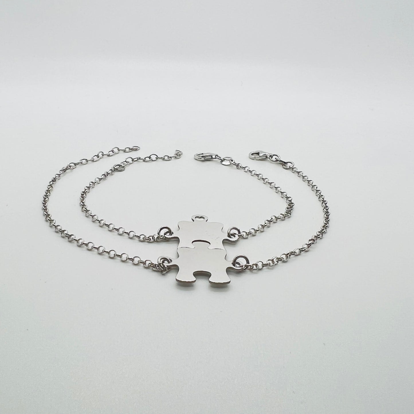 Bracciale argento puzzle divisibile