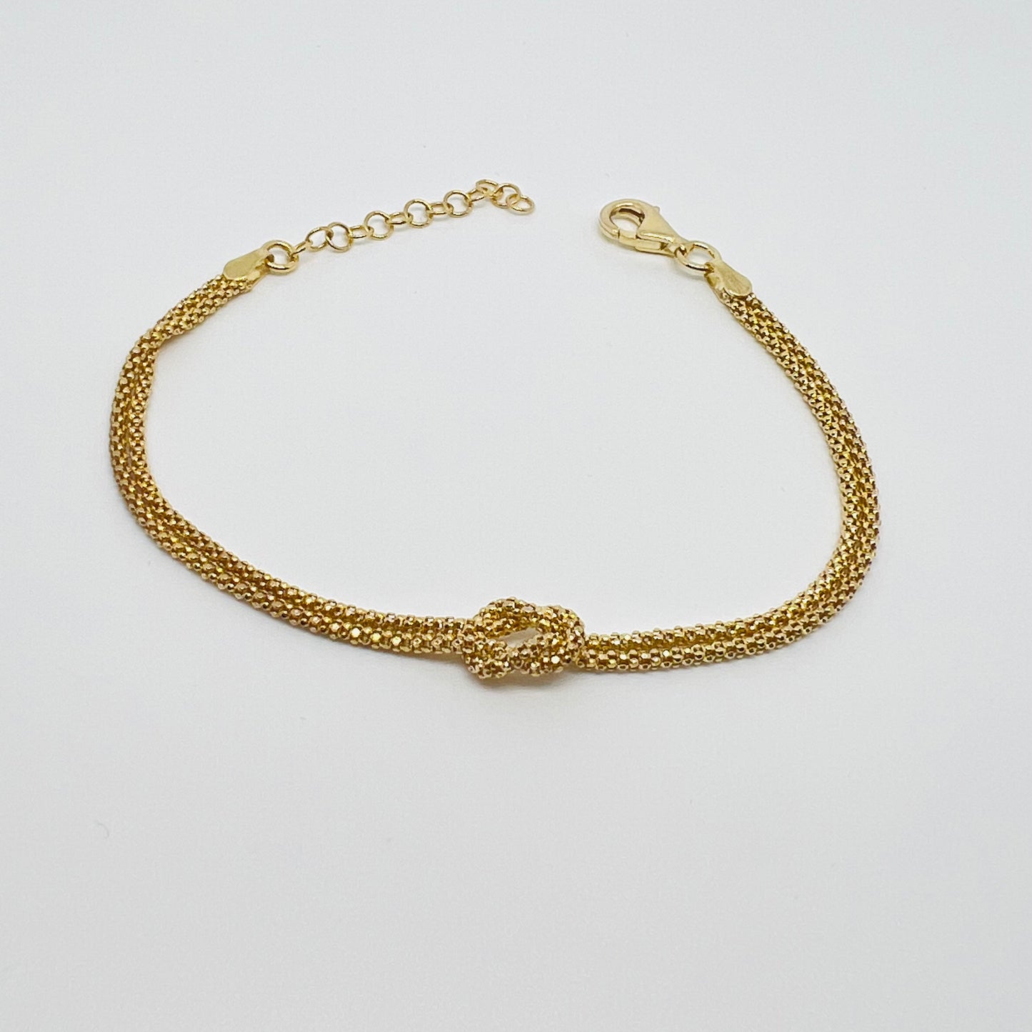 Bracciale argento Fusion oro