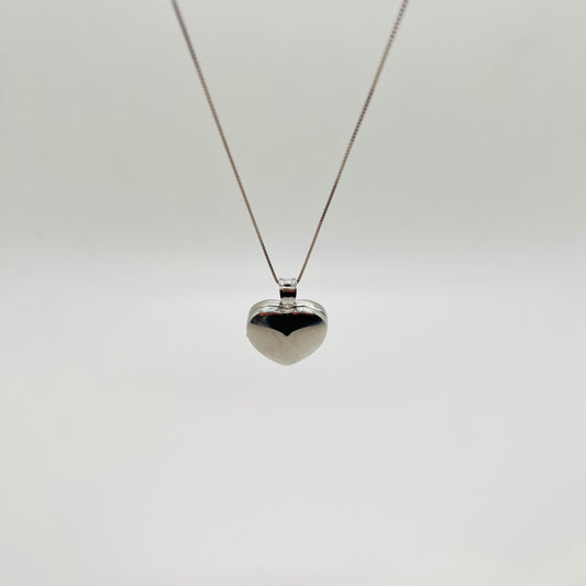 Collana argento Cuore portafoto