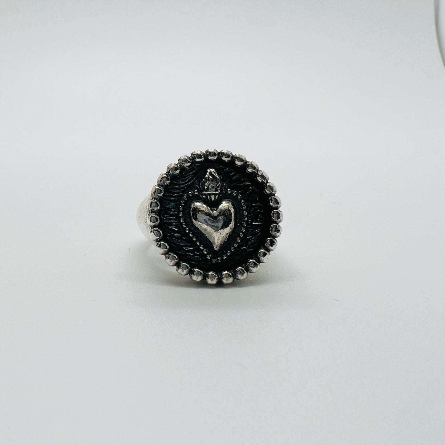 anello chevalier cuore sacro puntell