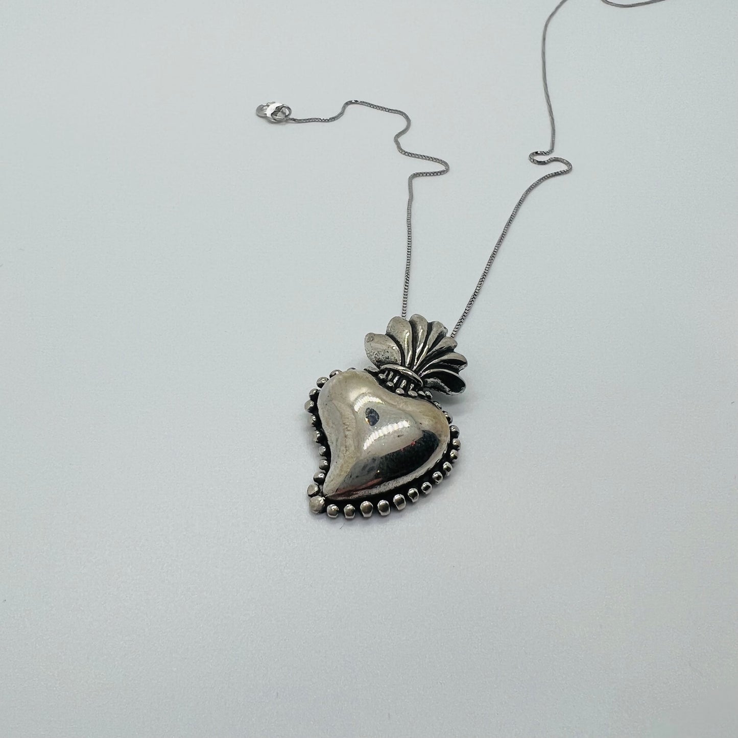 Ciondolo cuore sacro big