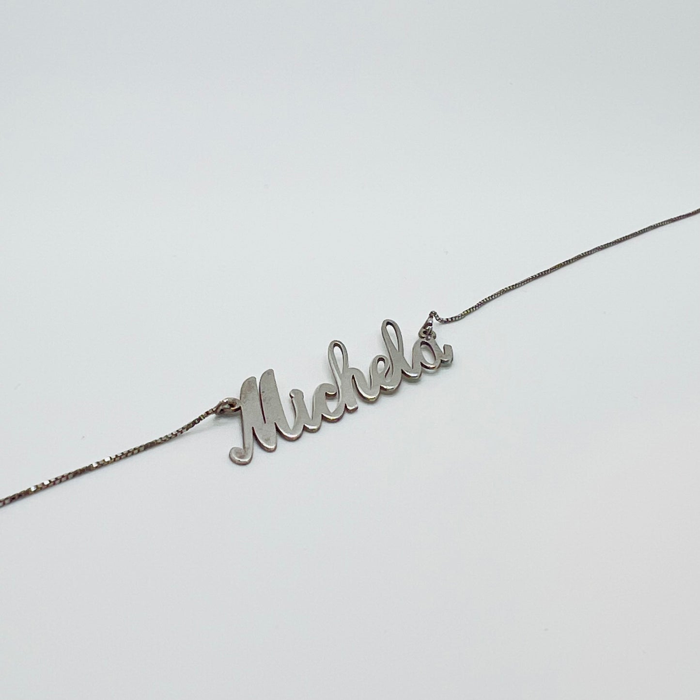 Collana argento Nome