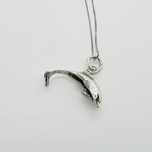 Ciondolo argento delfino