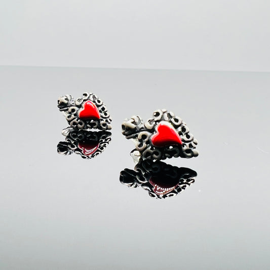Orecchini lobo cuore sacro ghirigori