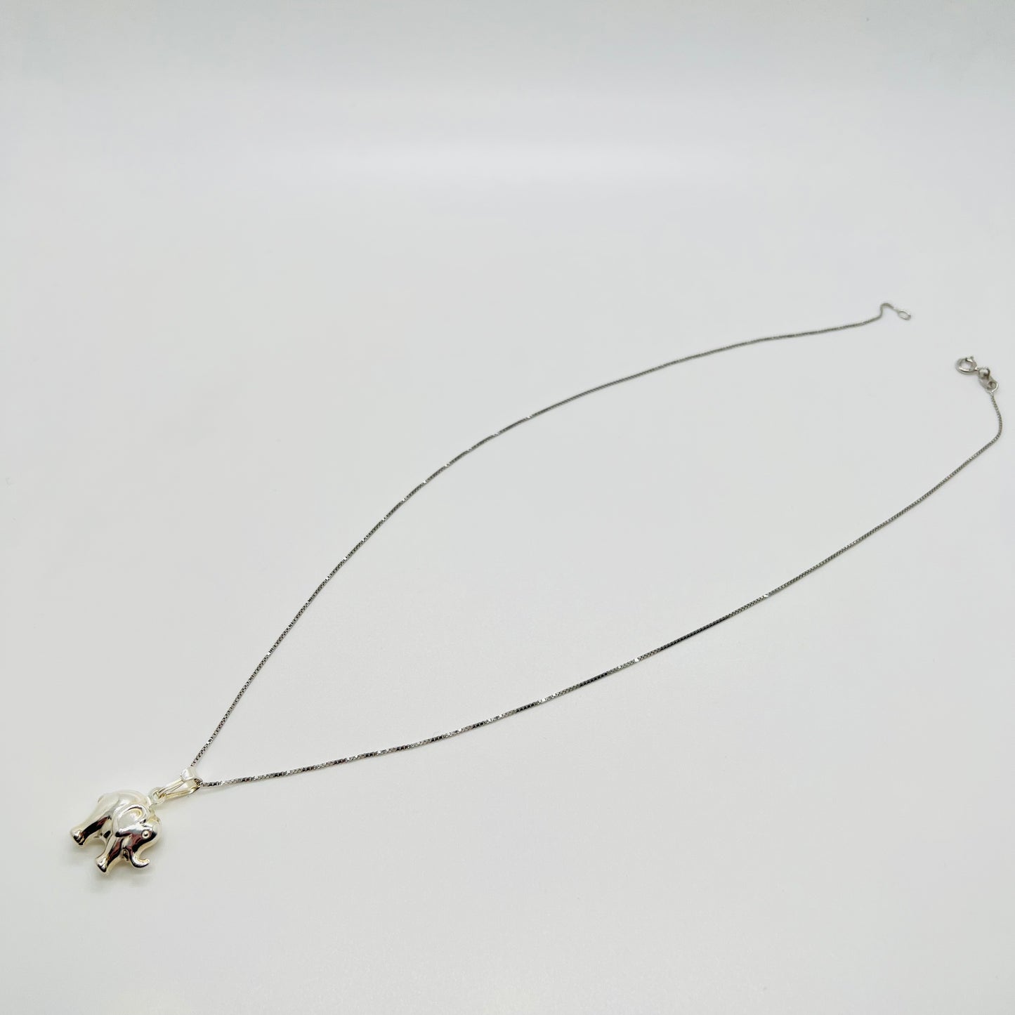 Collana argento Elefantino