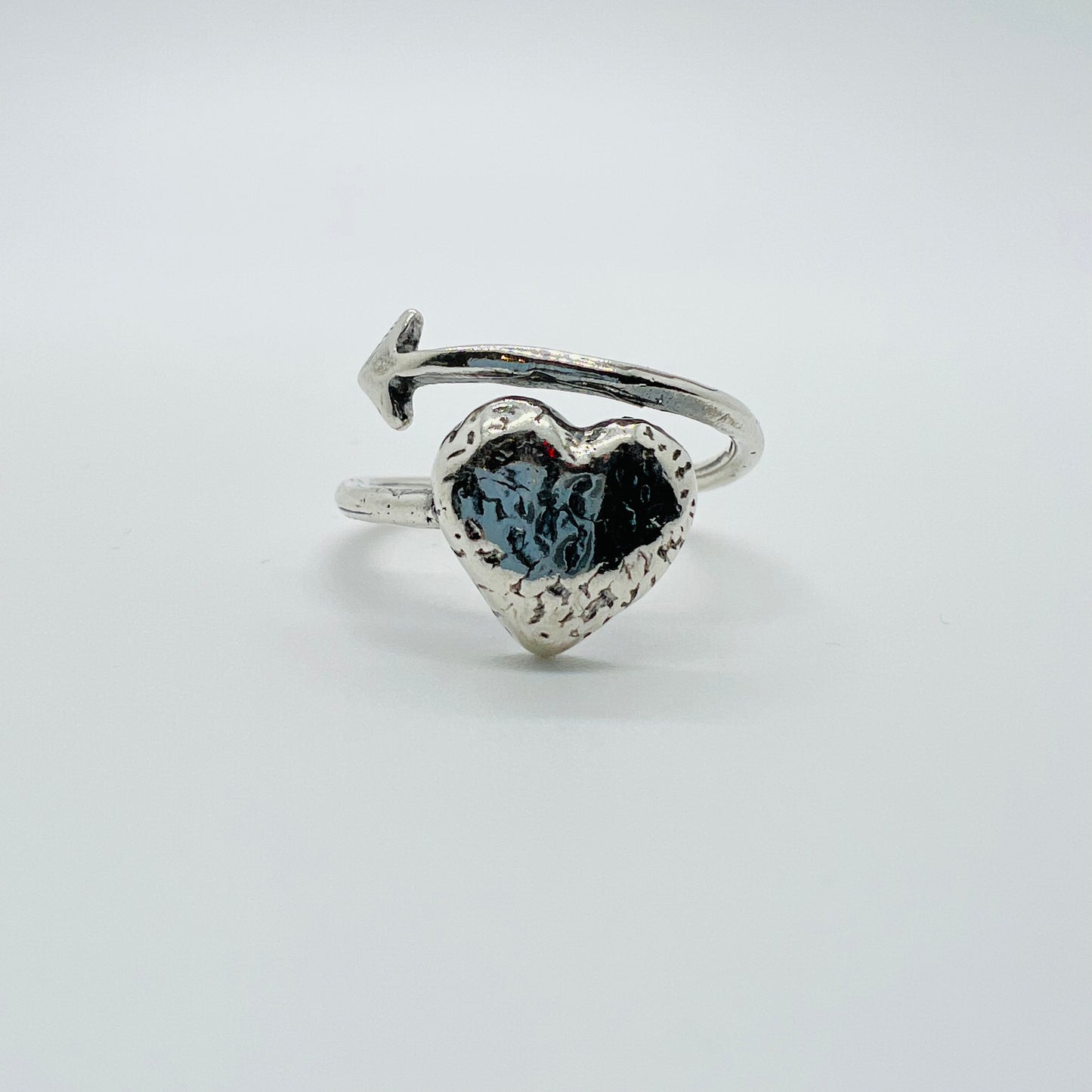 Anello cuore freccia