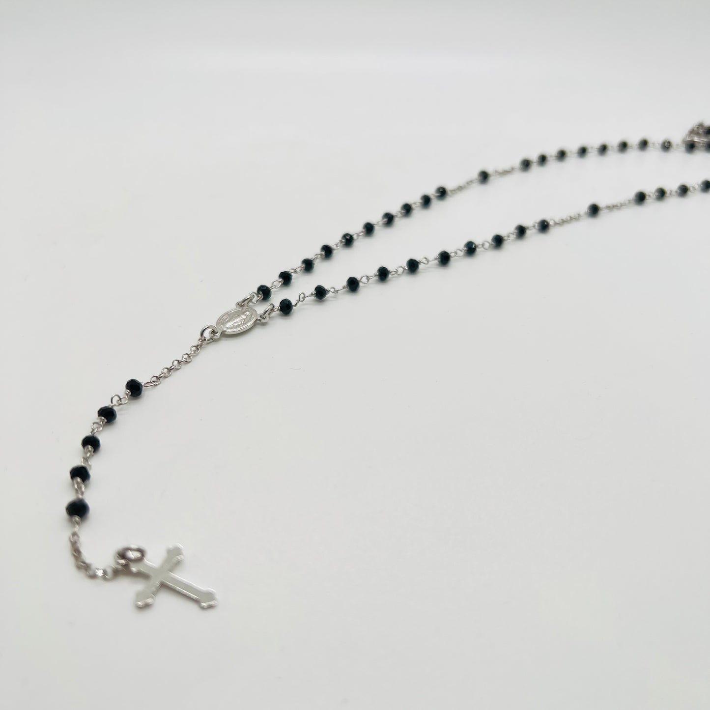Collana argento Rosario classic
