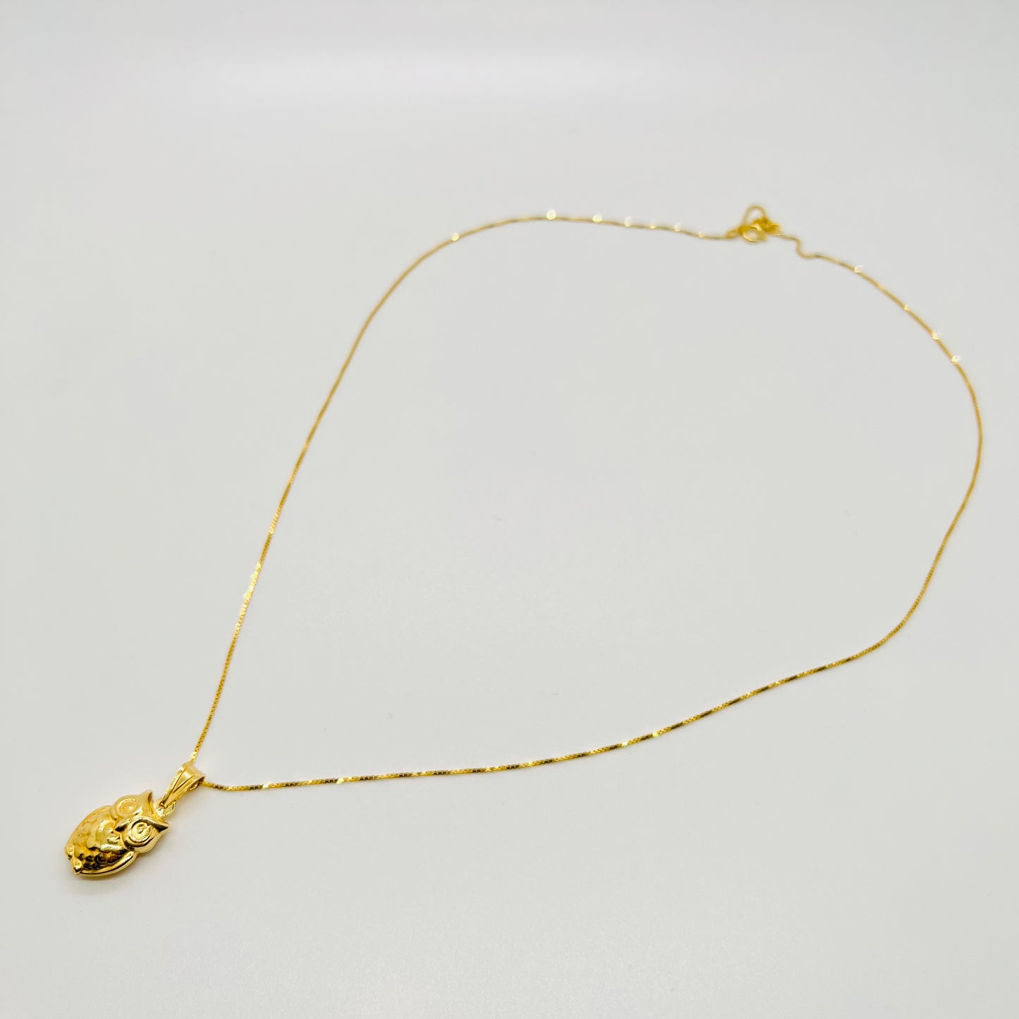 Collana argento Gufetto