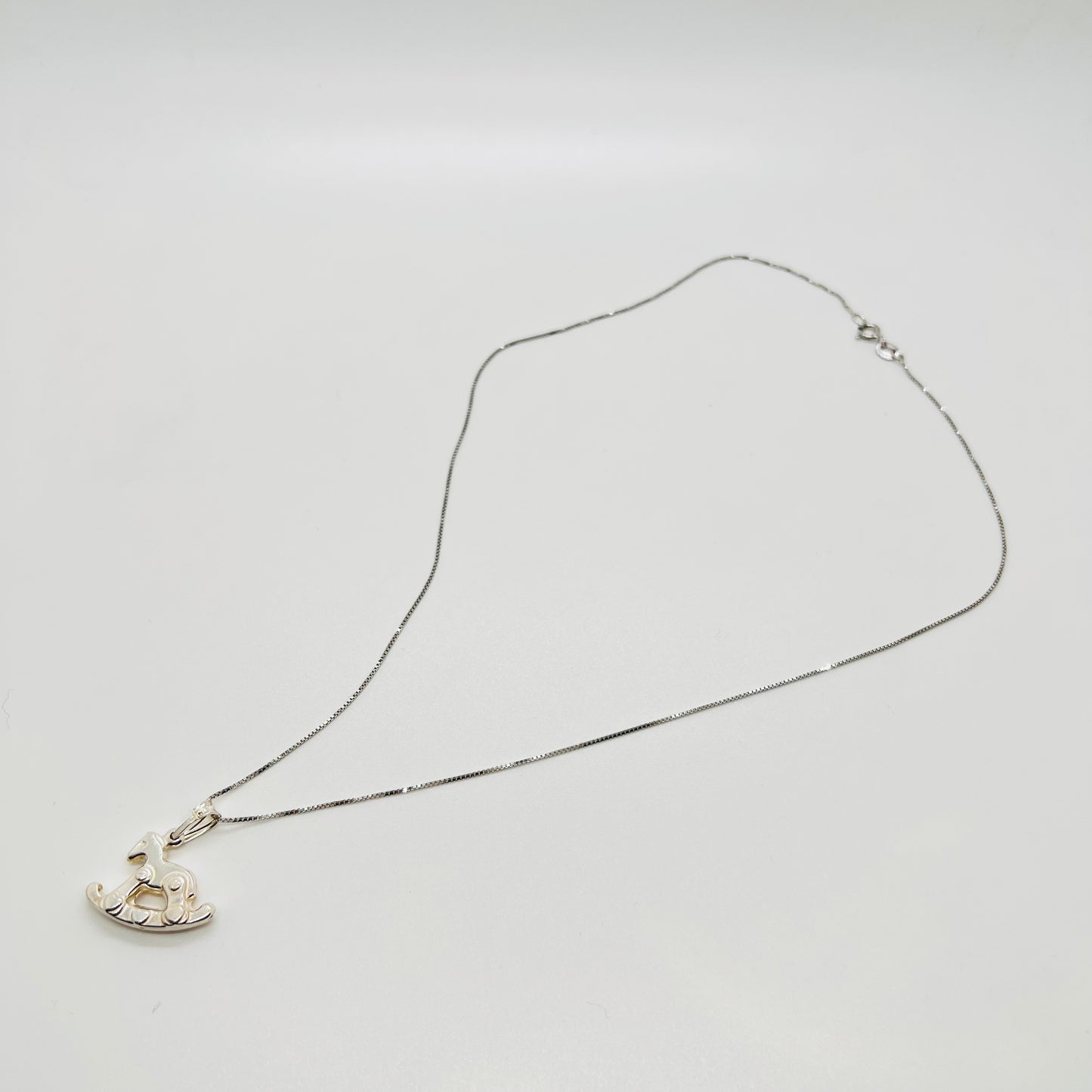 Collana argento Cavalluccio a dondolo