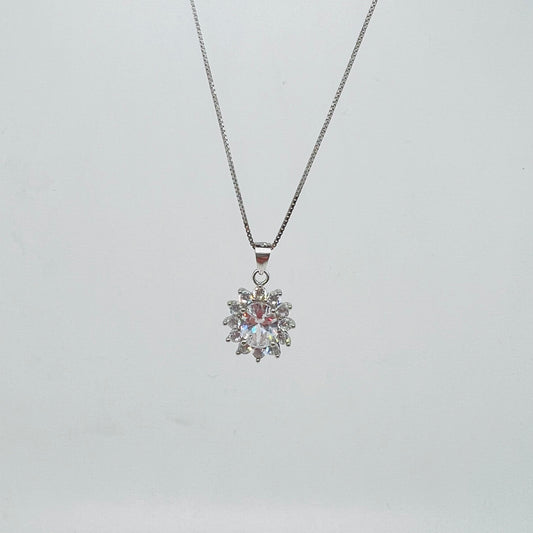 Ciondolo argento kate bianco