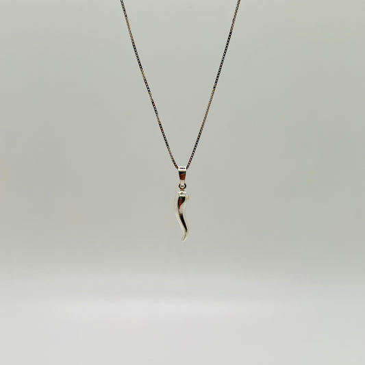 Collana argento Corno Classic