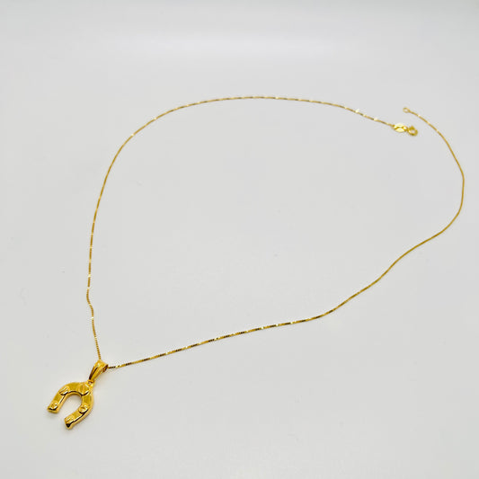 Collana argento Ferro di cavallo