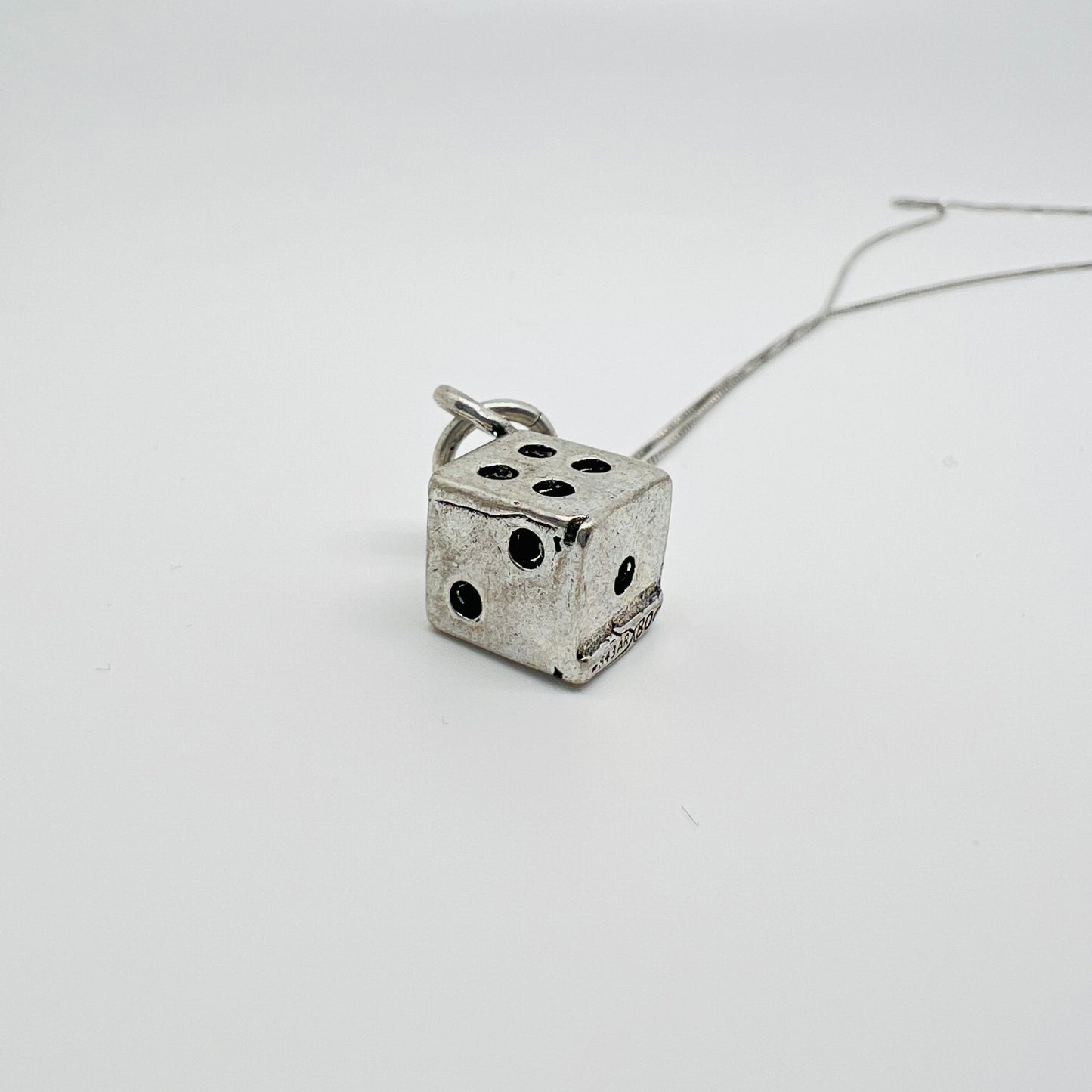 Ciondolo argento Dado