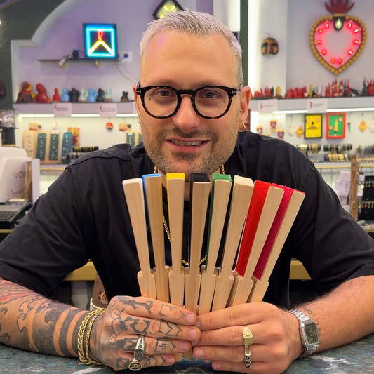 Ventaglio colorato personalizzato