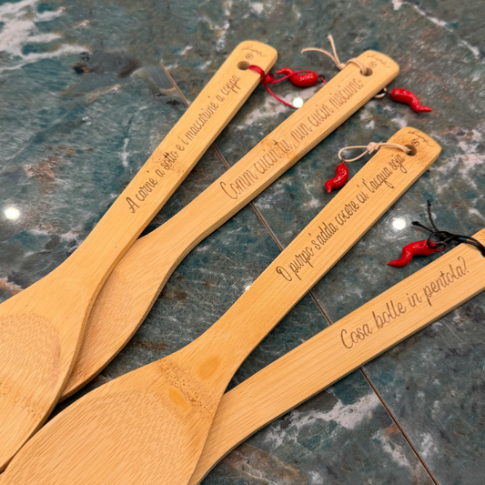 Cucchiaio di legno personalizzabile