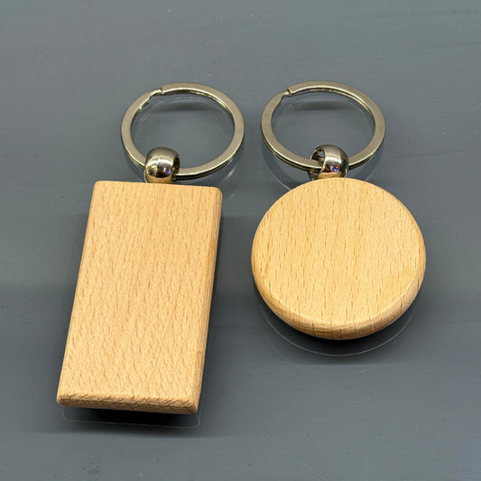 Portachiavi di legno personalizzabile