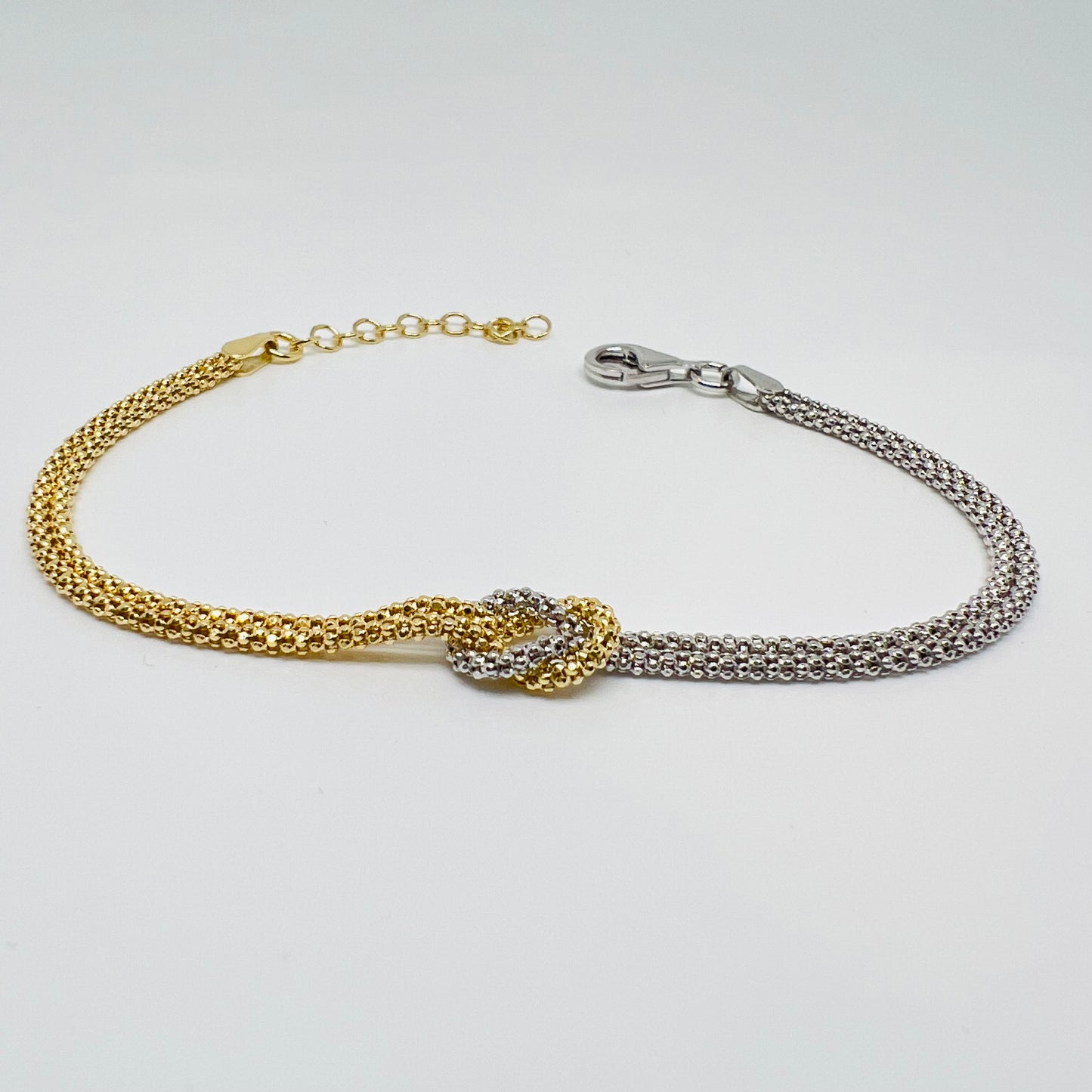 Bracciale argento Fusion argento/oro