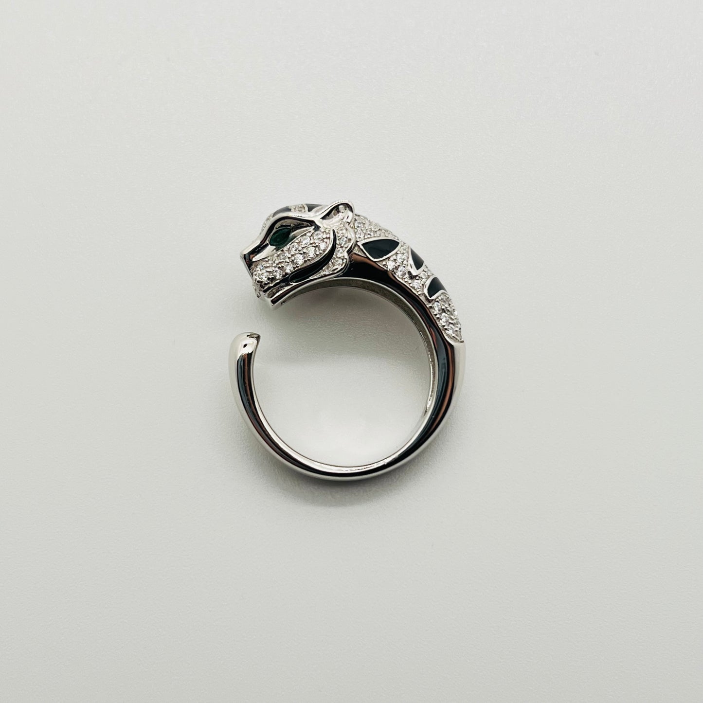 anello leopardo zircon