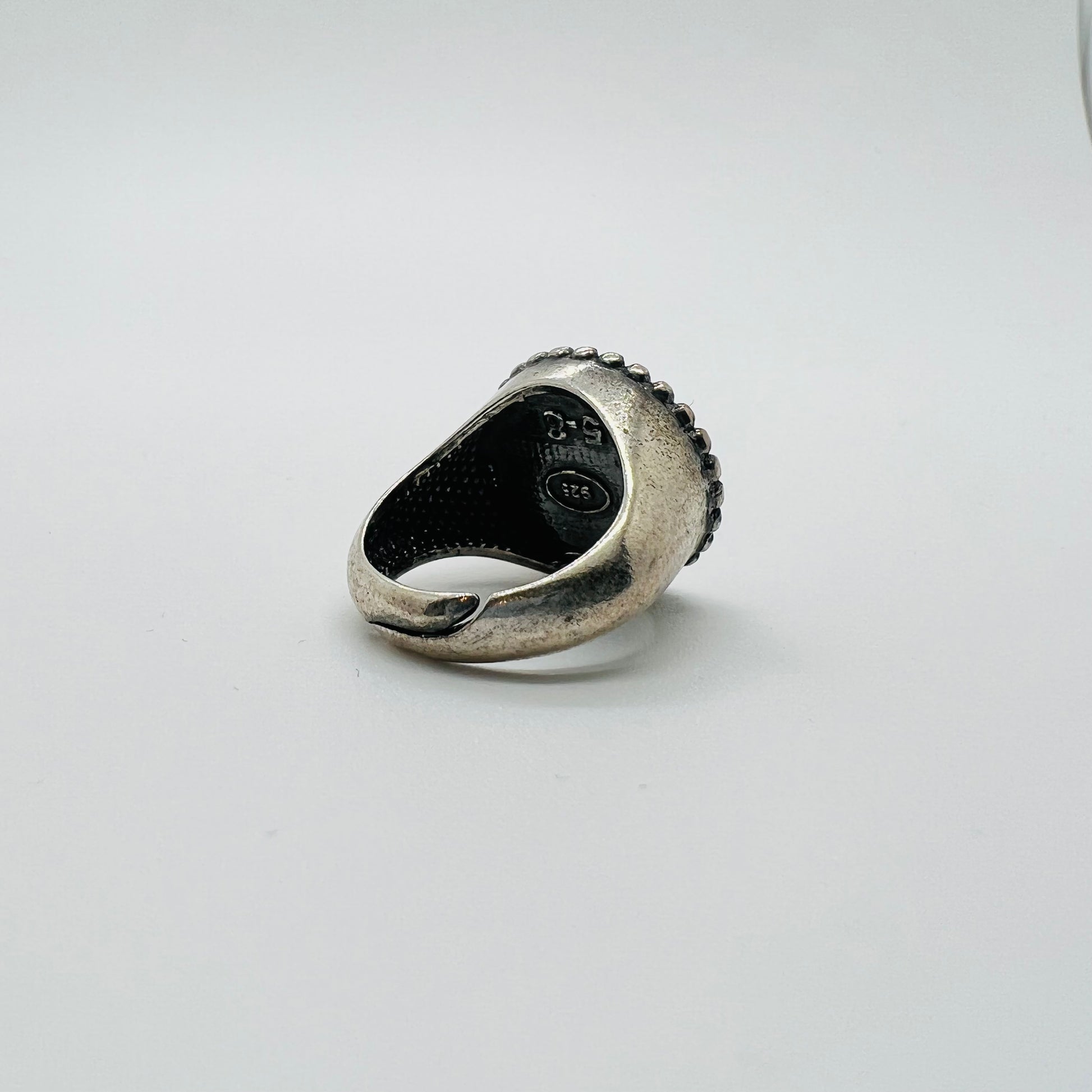 Anello A Ferro Di Cavallo In Argento Sterling 925 - Foto 4
